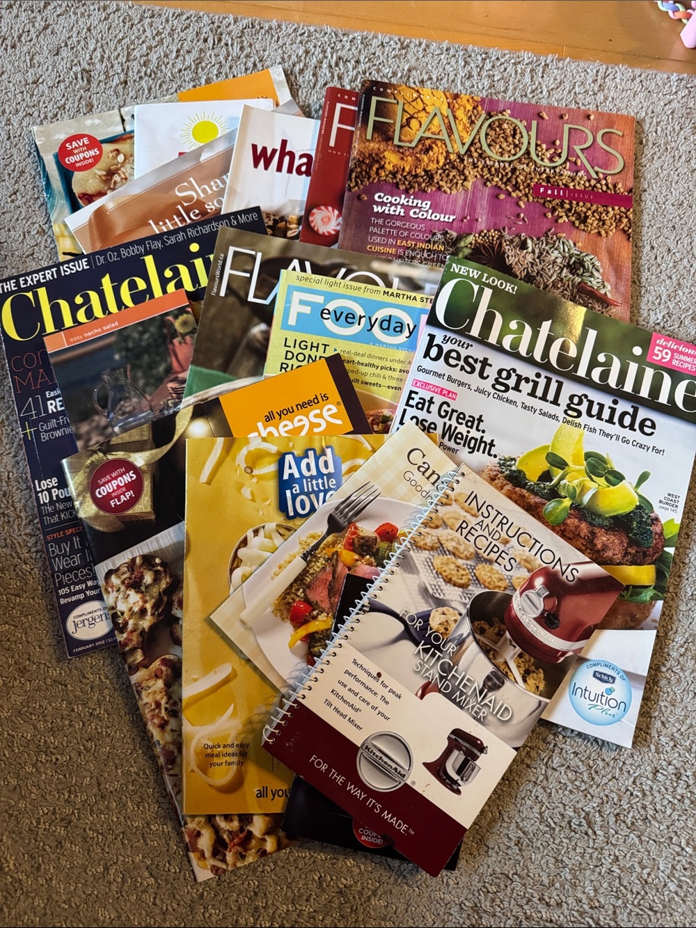 Chatelaine, Flavours & More! Magazine Bundle